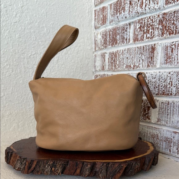 Payton James Leather Wristlet